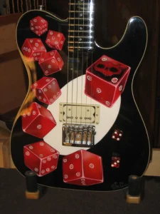 Black dice guitar