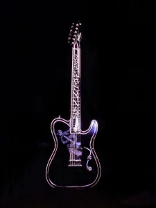 Neon guitar