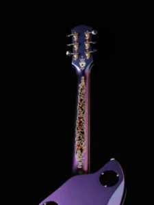 purple guitar