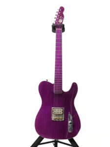 purple guitar