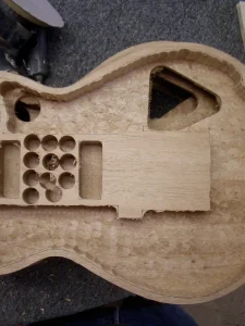 Bolin Guitar being built