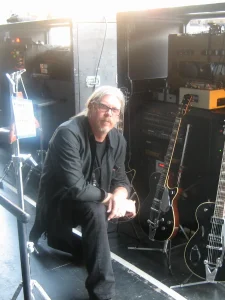 John Bolin Back Stage Rolling Stones