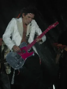 Keith Richards Bolin Pink Guitar