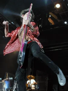 Keith Richards in mid air 2