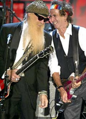 ZZ top with a bolin guitar